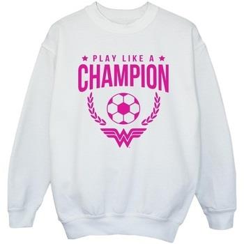 Sweat-shirt enfant Dc Comics Wonder Woman Play Like A Champion