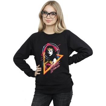 Sweat-shirt Dc Comics Wonder Woman 84 Diana 80s Triangle