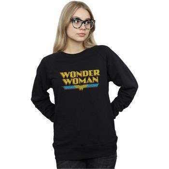 Sweat-shirt Dc Comics Wonder Woman Crackle Logo