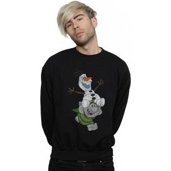 Sweat-shirt Disney Frozen Olaf And Troll