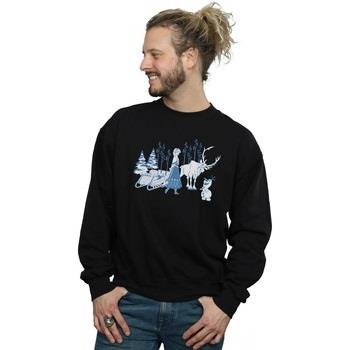 Sweat-shirt Disney Frozen Anna Sven And Olaf