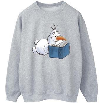 Sweat-shirt Disney Frozen Olaf Reading