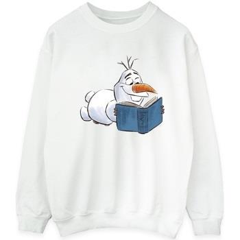 Sweat-shirt Disney Frozen Olaf Reading