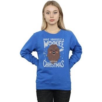 Sweat-shirt Disney Wookiee Little Christmas