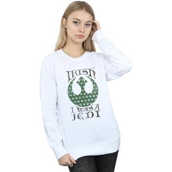 Sweat-shirt Disney Irish I Was A Jedi