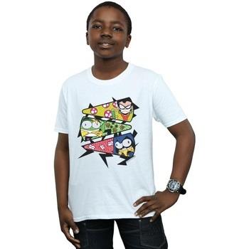 T-shirt enfant Dc Comics Teen Titans Go Pizza Slice