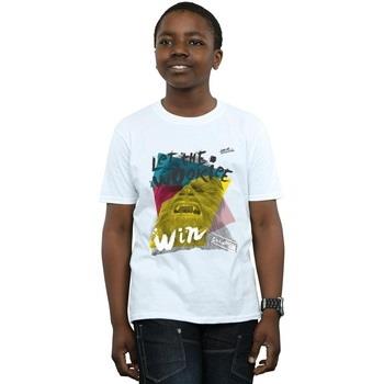 T-shirt enfant Disney Let The Wookiee Win