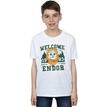 T-shirt enfant Disney Endor Camp