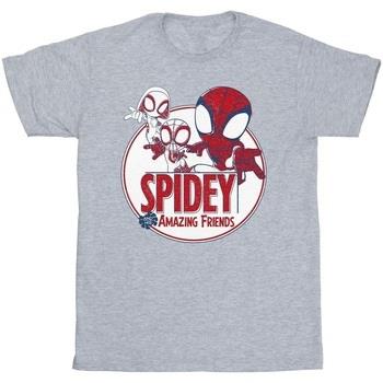 T-shirt enfant Marvel Spidey And His Amazing Friends Circle