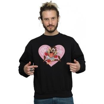 Sweat-shirt Dessins Animés Taz Valentine's Day Crazy In Love