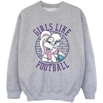 Sweat-shirt enfant Dessins Animés Lola Bunny Girls Like Football