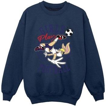 Sweat-shirt enfant Dessins Animés Lola Bunny Girls Play Football