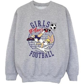 Sweat-shirt enfant Dessins Animés Lola Bunny Girls Play Football