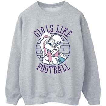 Sweat-shirt Dessins Animés Girls Like Football