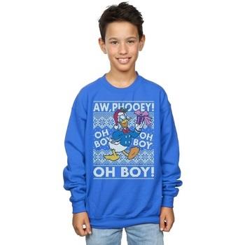 Sweat-shirt enfant Disney Donald Duck Christmas Fair Isle