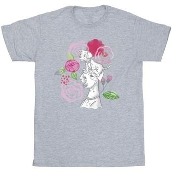 T-shirt enfant Disney 101 Dalmatians Flowers