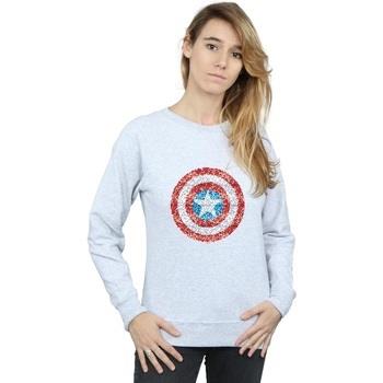 Sweat-shirt Marvel Captain America Pixelated Shield