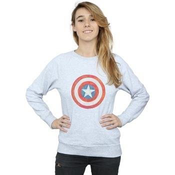 Sweat-shirt Marvel Captain America Sketched Shield