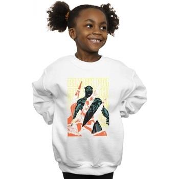 Sweat-shirt enfant Marvel Avengers Black Panther Collage
