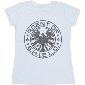 T-shirt Marvel Avengers Shield Beaten Circle