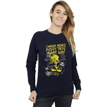 Sweat-shirt Dessins Animés Tweety Pie More Puddy Tats