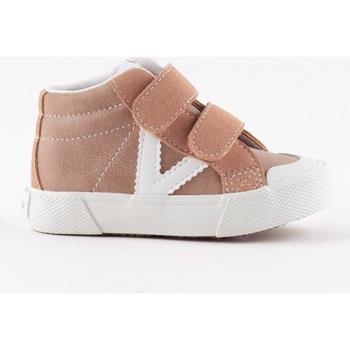 Baskets montantes enfant Victoria BOTTINE TRIBU EFFET CUIR CONTRASTE S...