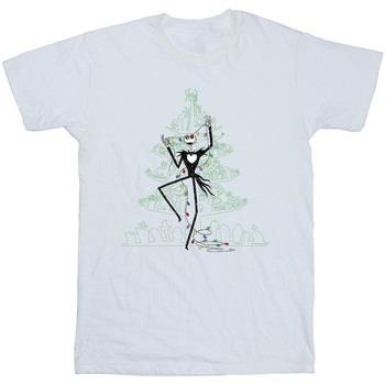 T-shirt Disney The Nightmare Before Christmas Tree Green