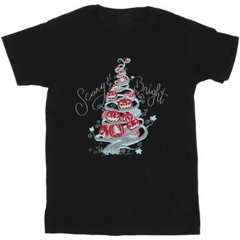 T-shirt Disney The Nightmare Before Christmas Scary Bright