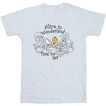 T-shirt enfant Disney Alice In Wonderland Time For Tea