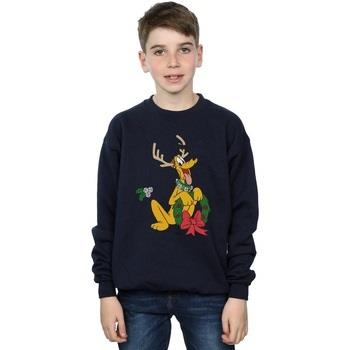 Sweat-shirt enfant Disney Pluto Christmas Reindeer