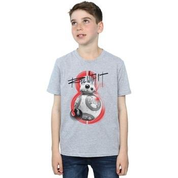 T-shirt enfant Disney The Last Jedi BB-8 Roll With It