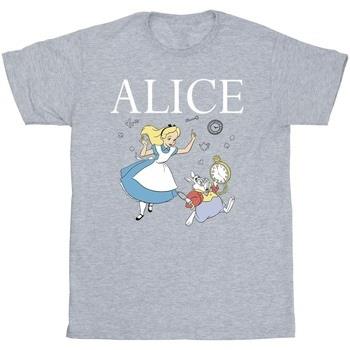 T-shirt Disney Alice In Wonderland Follow The Rabbit