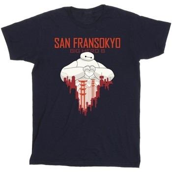 T-shirt enfant Disney Big Hero 6 Baymax San Fransokyo Heart