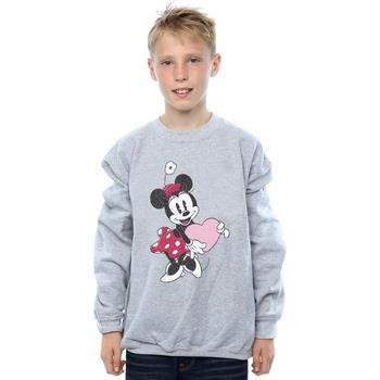 Sweat-shirt enfant Disney Minnie Mouse Love Heart