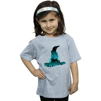 T-shirt enfant Harry Potter Hogwarts Silhouette