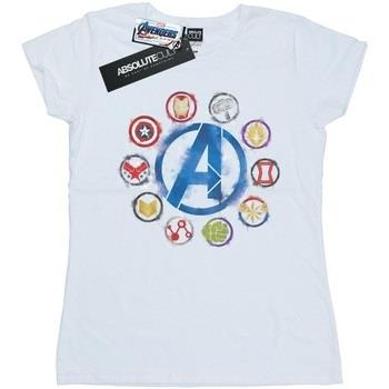 T-shirt Marvel Avengers Endgame Painted Icons