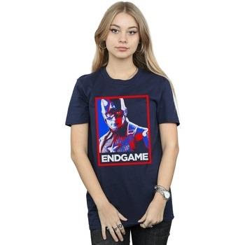 T-shirt Marvel Avengers Endgame Captain America Poster