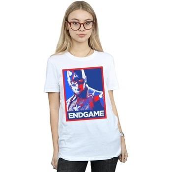 T-shirt Marvel Avengers Endgame Captain America Poster