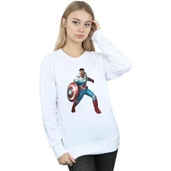 Sweat-shirt Marvel Falcon Is Captain America