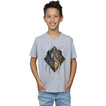 T-shirt enfant Marvel Black Panther Vs Killmonger