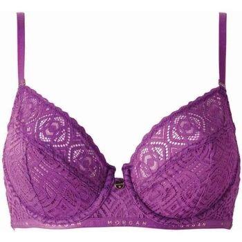 Corbeilles &amp; balconnets Morgan Soutien-gorge corbeille violet Gwen