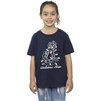 T-shirt enfant Disney Lady And The Trump Christmas Hugs