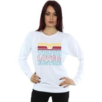 Sweat-shirt Dc Comics Wonder Woman 84 Truth Love And Justice