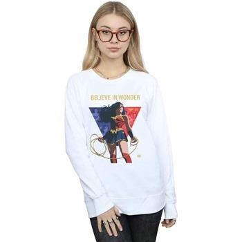 Sweat-shirt Dc Comics 80th Anniversary Believe In Wonder