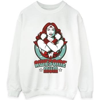 Sweat-shirt Dc Comics Wonder Woman Wonderful Mum