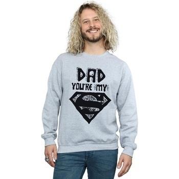 Sweat-shirt Dc Comics Superman Super Dad