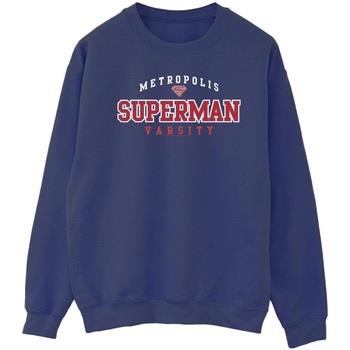 Sweat-shirt Dc Comics Superman Metropolis Varsity