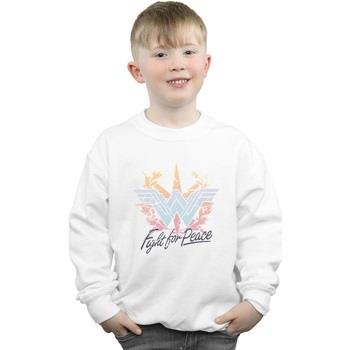 Sweat-shirt enfant Dc Comics Wonder Woman Fight For Peace