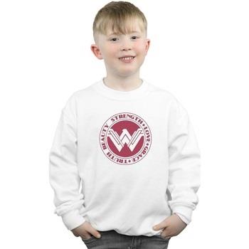 Sweat-shirt enfant Dc Comics Wonder Woman Beauty Strength Love