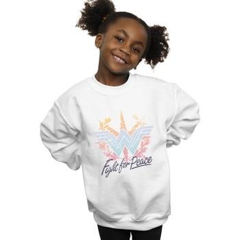 Sweat-shirt enfant Dc Comics Wonder Woman Fight For Peace